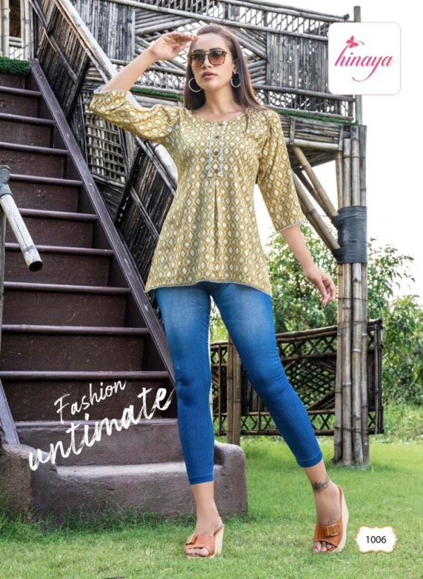 Hinaya Nora 2 Western Wear Rayon Top Collection